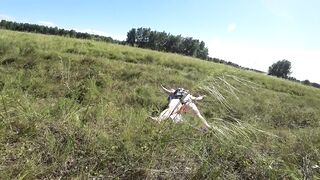 Amatőr vidéki hájas háziasszony