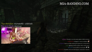 Gamer bige hátsó bejáratba rakva