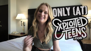 Exxx Teens - Szőrös pinás kisasszony casting forgatás pornója