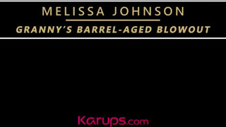 Melissa Johnson a méretes didkós érett nő