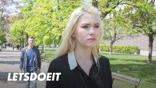 Szexi lengyel szőke Misha Cross szopja a külföldi vastag fazt külföldön és jól meglovagolja
