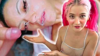 Emma Fiore tiktok csaj vadul reagál az argentín forró pornóra