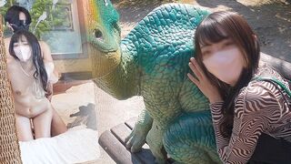 Vad állatkerti randi egy amatőr, nagymellű szépséggel és kemény baszás japanese stílusban